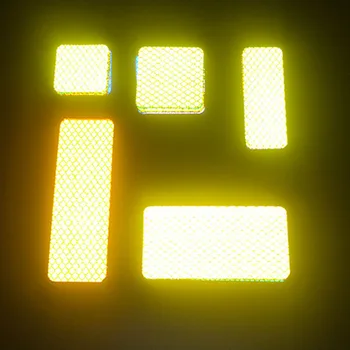 

Reflective stickers Night reflecting film Safety anticollision reflector Automobile motorcycle reflective sticker Luminous film