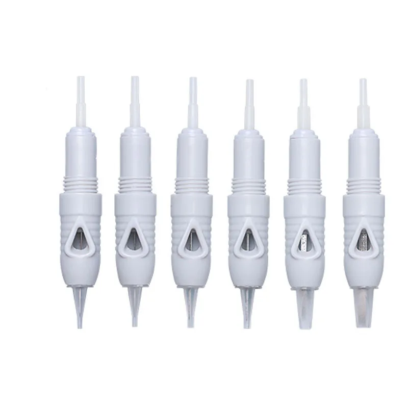 Иглы для тату картриджа 1DR/1R/3R/5R/5F/7F спиральные Одноразовые стерилизованные