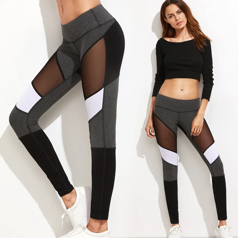 

2017 New Arrival hot charming Sexy lace Mesh Leggings Sports Pants long Trousers Autumn good for mother's day gift