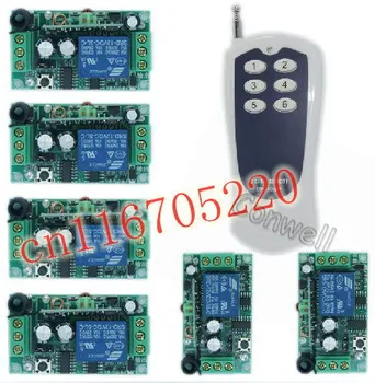 

12V DC 10A RF Wireless Remote Control switch system with 1CH DC12V Multifunctional wireless Module 6 Receiver&Transmitter 1000m