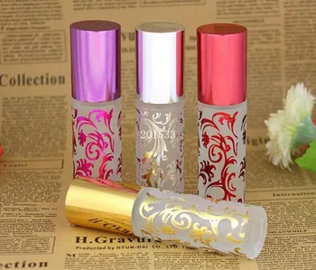

30ML Frosted Glass Perfume Mist Spray Bottle, Empty Parfum Atomizer Bottle, Hot Stamping Pattern,500pcs/Lot