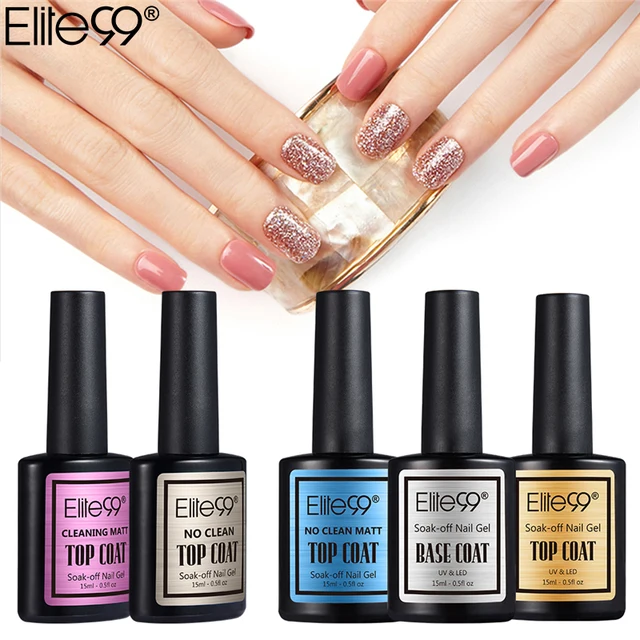 Elite99 15ML Top Basis Mantel Primer Soak Off Gel Nagellack Gel Lack Long Lasting Gel Polnischen Semi Permanent nagel Gel Lack