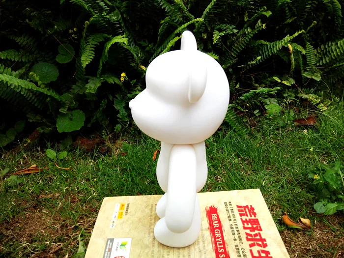 Wholesale 5pc /set 10 inch Vinyl Cartoon Popobe Violence Bear Momo White Mold for DIY Graffiti painted 24cm Wholesale 5pc /set 10 inch Vinyl Cartoon Popobe Violence Bear Momo White Mold for DIY Graffiti painted 24cm