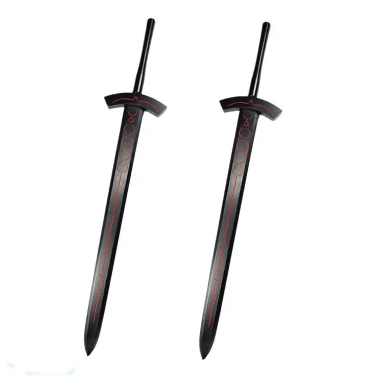 Судьба ночь меч Артура подвеска черный белый Excalibur сталь косплей реквизит