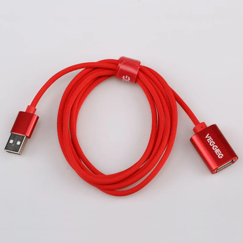 Eighfitech Usb تمديد خط 2.0 الذكور إلى الإناث كابل بيانات لجهاز U القرص اللاسلكية بطاقة الشبكة 0.5 m/1 m /1.5 m