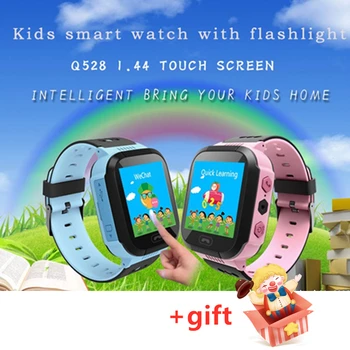 

Kids GPS Tracker Smart Watches GPS LBS SOS Call location Anti-lost sensor no camera children school boy girl watch Clock Q528