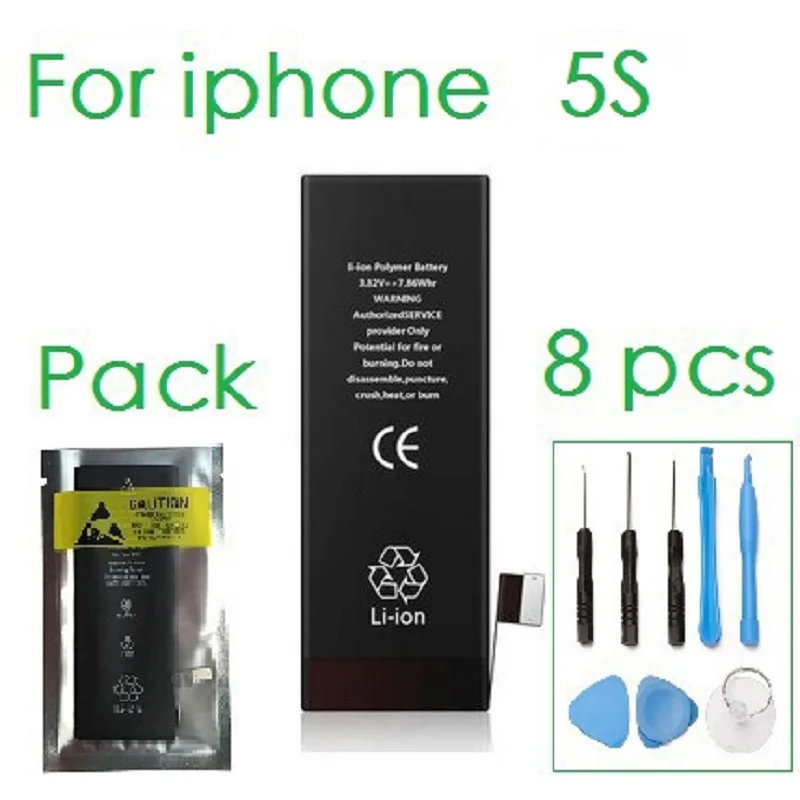 

Antirr Li-ion Polymer Battery For Apple iPhone 5S Standard Capacity 1560mAh With Free Machine Tools