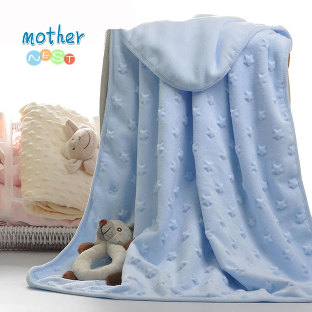 Baby Blankets Newborn Super Soft Fleece Blanket&Swaddling Bedding Set