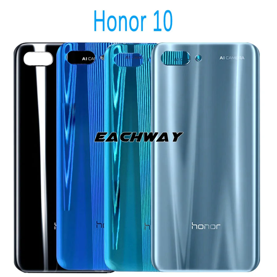 Чехол для huawei Honor 10, задняя крышка, стеклянный чехол, задняя крышка корпуса для Honor10, задняя крышка для huawei Honor 10 Lite, крышка для аккумулятора