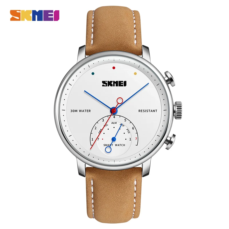 SKMEI Fashion & Casual Smart Men & Women Watch Blueteeth Photography
Couple Quatz Wristwatch H8