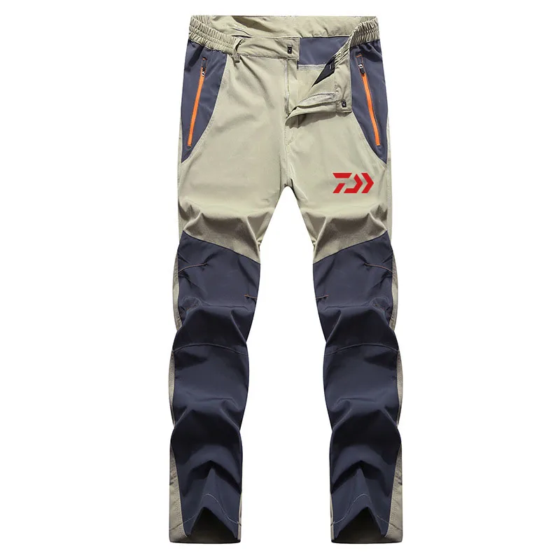 New Summer Autumn Men DAIWA Fishing Pants Moisture Absorption Quick Dry Breathable Hiking Clothing Waterproof Long | Спорт и