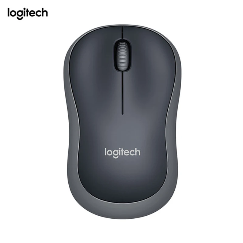 Logitech M185 Беспроводной МОВ 1000 Точек на дюйм Souris sans-fil 2 4 ГГц recepteur rouge Гри Ratones |