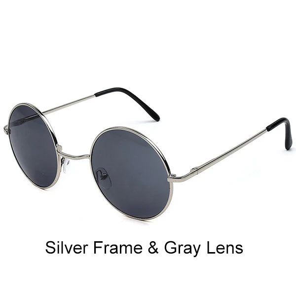 Стиль ретро Круглые Солнцезащитные очки женские брендовые дизайнерские хиппи 60S Lennon винтажные мужские солнцезащитные очки De Sol Gafas lunette Uv400 - Цвет линз: C4