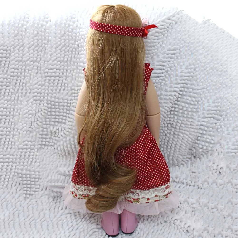 

NPK Reborn Baby Doll 45cm Silicone 3D Lifelike Cute Jointed Toy Kids Children Princess Gifts Toys S7JN