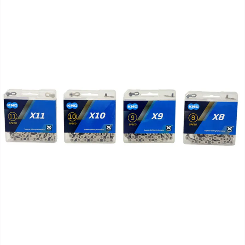 Новая Оригинальная цепь KMC Z8 Z9 X8 X9 X10 X11 116 звеньев для переключения передач 8 9 10 11