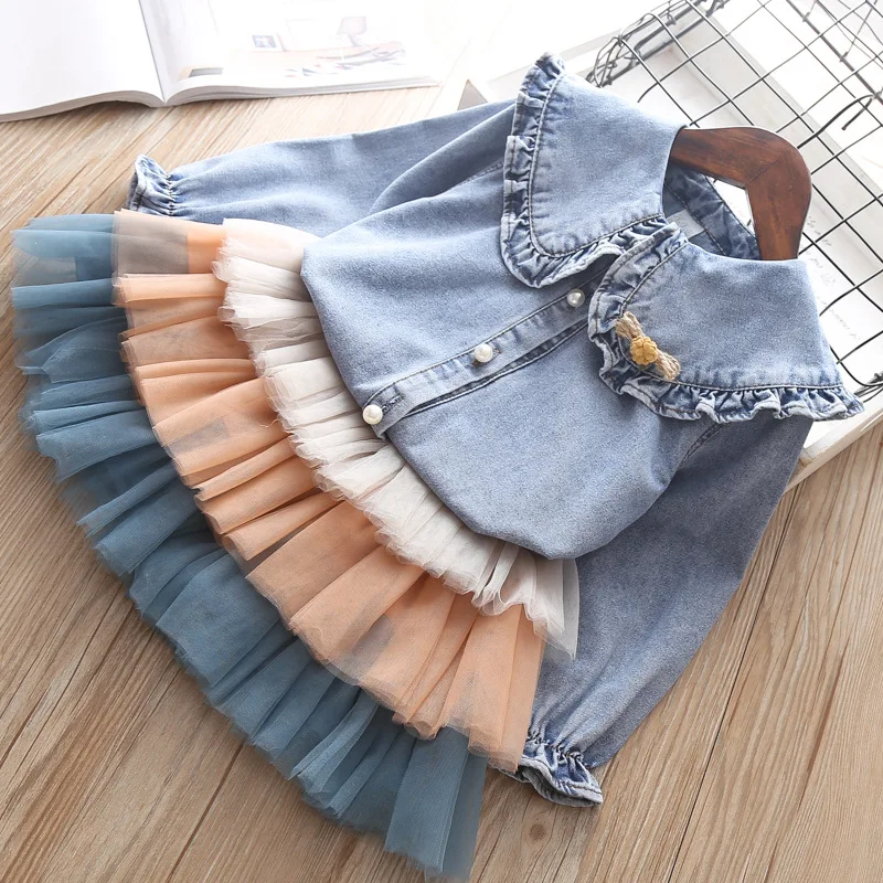 Baby Girls Clothing Set Skirt Suit Tutu Short Skirt+ Long Sleeve shirt Bag 3 pieces Children outfits Kids Girl wear 4 5 years