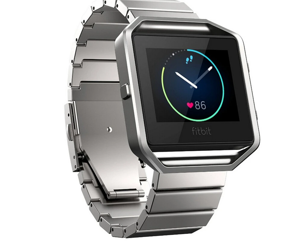 For Fitbit Blaze Watch Band Strap Stainless Steel Metal Links Bracelet