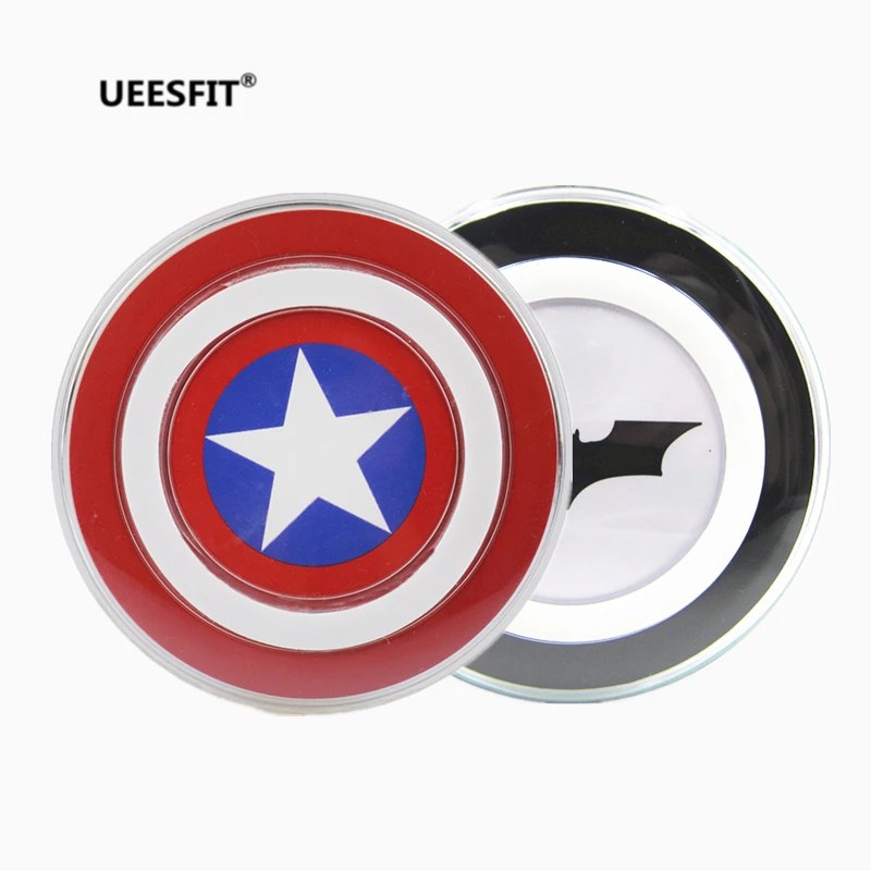 

UEESFIT Avengers Qi Wireless Charger Charging Pad for iPhone X 8 8 Plus SAMSUNG S6 S7 S8 edge NOTE5 Nexus 4/5 Lumia 920