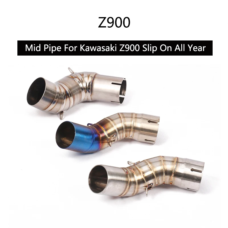 Exhaust Mid Pipe for Kawasaki Z900 Ninja 900 Motorcycle Middle Link