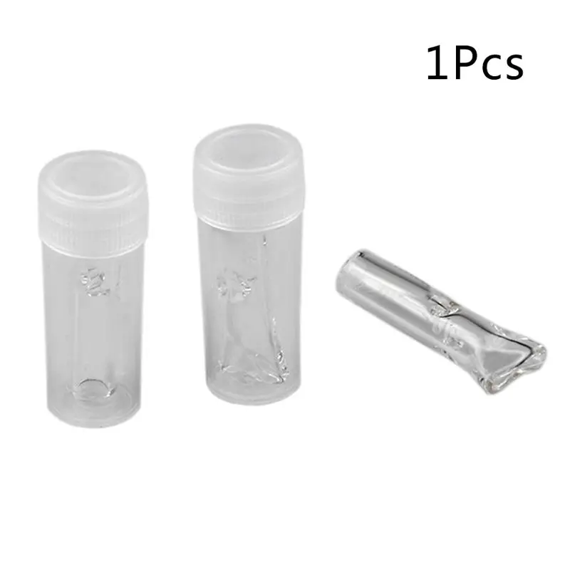 

1pcs Glass Reusable Tobacco Pipe Cigarette Holder Filter Smoke Mouthtip For Father Boyfriend Smoking Accessory
