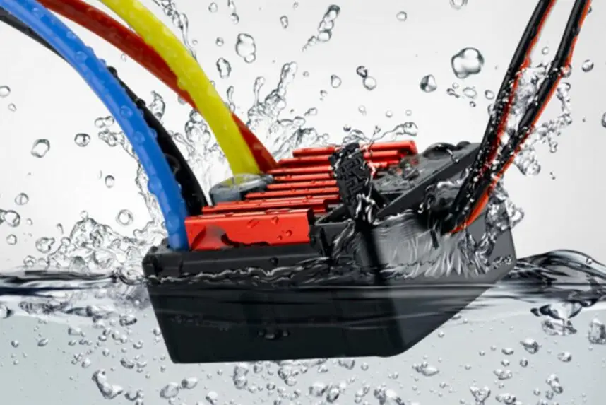 60A Waterproof Forward/Reverse ESC Brush with electrically controlled