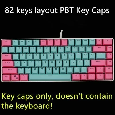 Layout de Teclas Retroiluminadas para Um-jazz Teclas Race2 Kananic Teclado Mecânico 82 Kbt Pbt Ak33