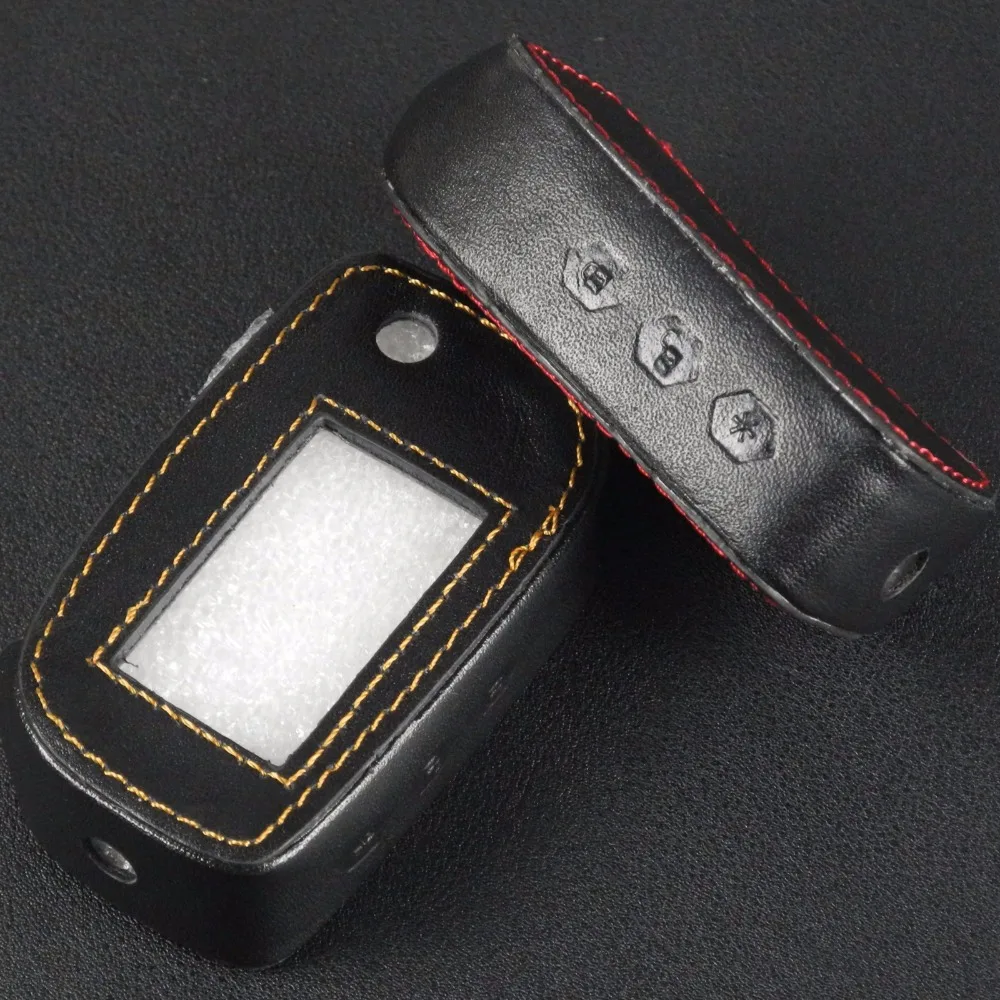Кожаный чехол jingyuqin для Starline A91 A61 B9 B6 Uncut Blade Fob Складной автомобильный флип ключ с