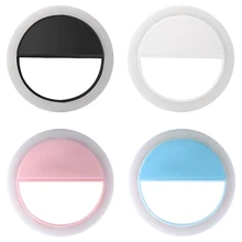 32 светодиодный Портативный Flash СВЕТОДИОДНЫЙ Камера зажим для селфи для мобильного телефона кольцевой светильник видео светильник ночное расширения