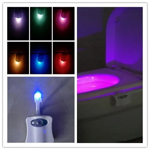 1pcs  Stranger decorate a night light The human body induction lamp hotel nightlife Automatic transformation of color