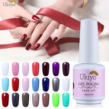 

Ukiyo 8ML Pure Color UV Gel Nail Polish Soak Off Long Lasting Nail Art Gel Polish Paint Gellak Hybrid Varnish Lacquer Manicure