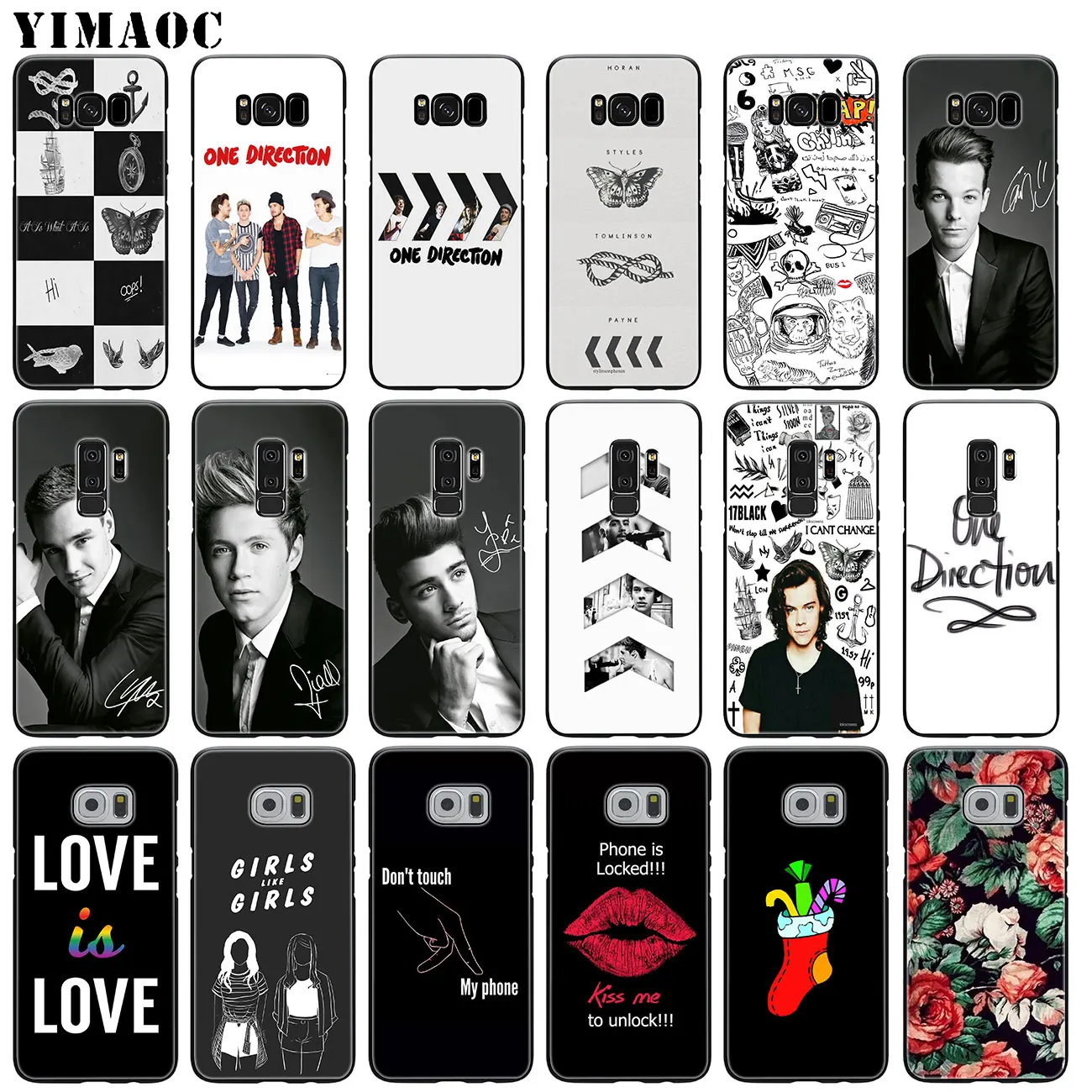 Мягкий силиконовый чехол YIMAOC Niall Horan для Samsung Galaxy S20 Ultra S10 Lite S9 S8 Plus S7 Edge S10e|Бамперы| |