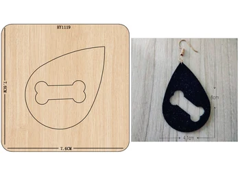 

earrings cutting dies 2019 die cut & wooden dies Suitable for common die cutting machines on the marke