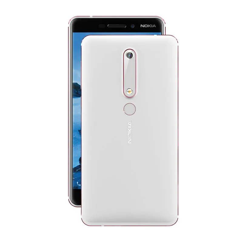 Nokia 6 2nd 4 Гб ОЗУ 32 ГБ/64 Гб ПЗУ мобильный телефон 4G LTE 5,5 "Snapdragon 630 Восьмиядерный 16MP 8MP Двойная камера Android смартфон