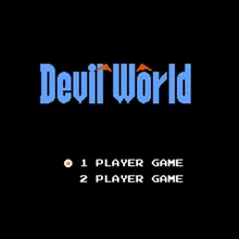 Devil World 60 Pin игровая карта для 8 бит Subor игровой плеер