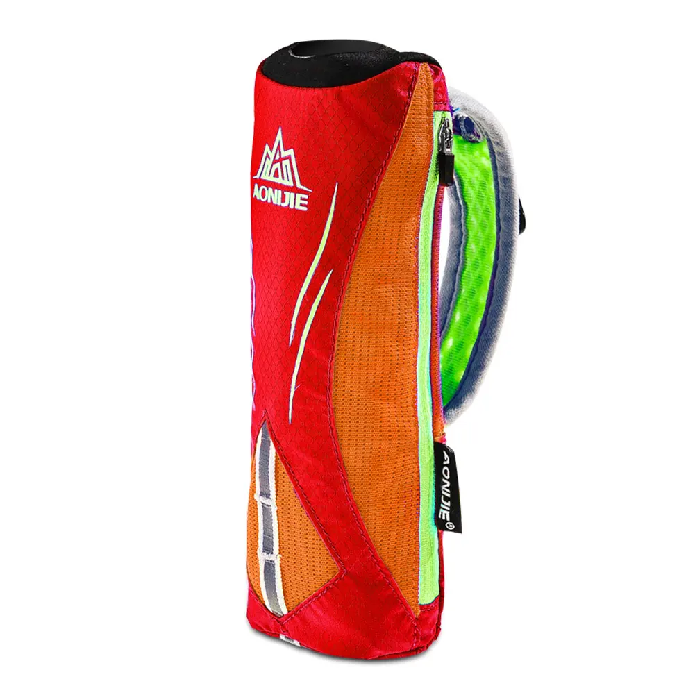 AONIJIE ручной спортивный термос с 500 мл мягкая колба для воды Водонепроницаемый марафон сумка для телефона для 5,5 дюймов - Цвет: Orange No Bottle