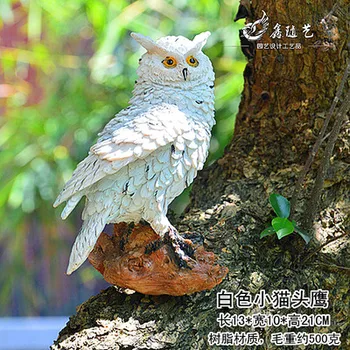 

Parrot resin craftwork bird animal sculpture outdoor garden decoration potted model Statuette Animal crafts