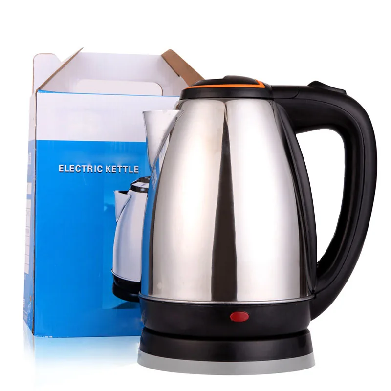 

Candimill High quality 2L electrical kettle stainless steel small water kettle tea making fast boiling 220v