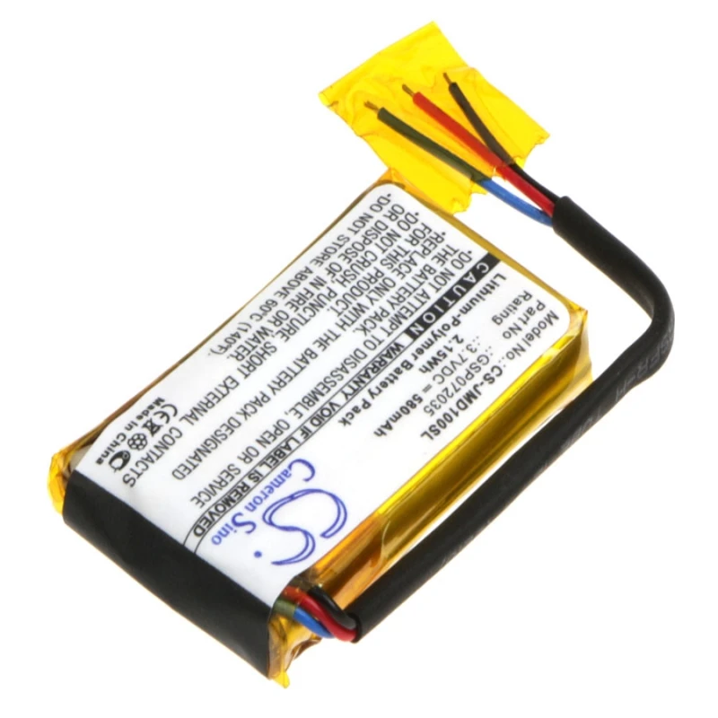 Аккумулятор Cameron Sino 580mAh GO2/MLP284154, MLP284154 для JBL GO FF, JBL Go, JBLGOBLK