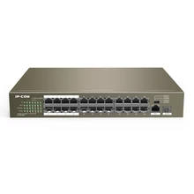 F1126P-24-250W 24 10/100 Мбит/с Base-TX RJ45 порт Ethernet сетевой коммутатор 24 порта, 225 Вт PoE источник питания