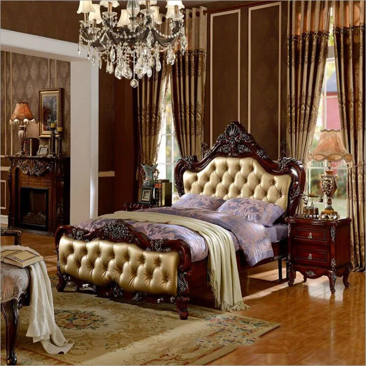 Us 980 0 Modern American Solid Wood Country Style Fashion Bedroom Set Furniture D1419 In Beds From Furniture On Aliexpress