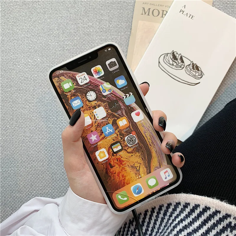 Забавные милые чехлы для телефонов с динозавром для iphone 11 Pro Max X XR XS Max 6 6S 7 8 Plus, Модный чехол с мультипликационным принтом, подставка, глянцевый мягкий чехол