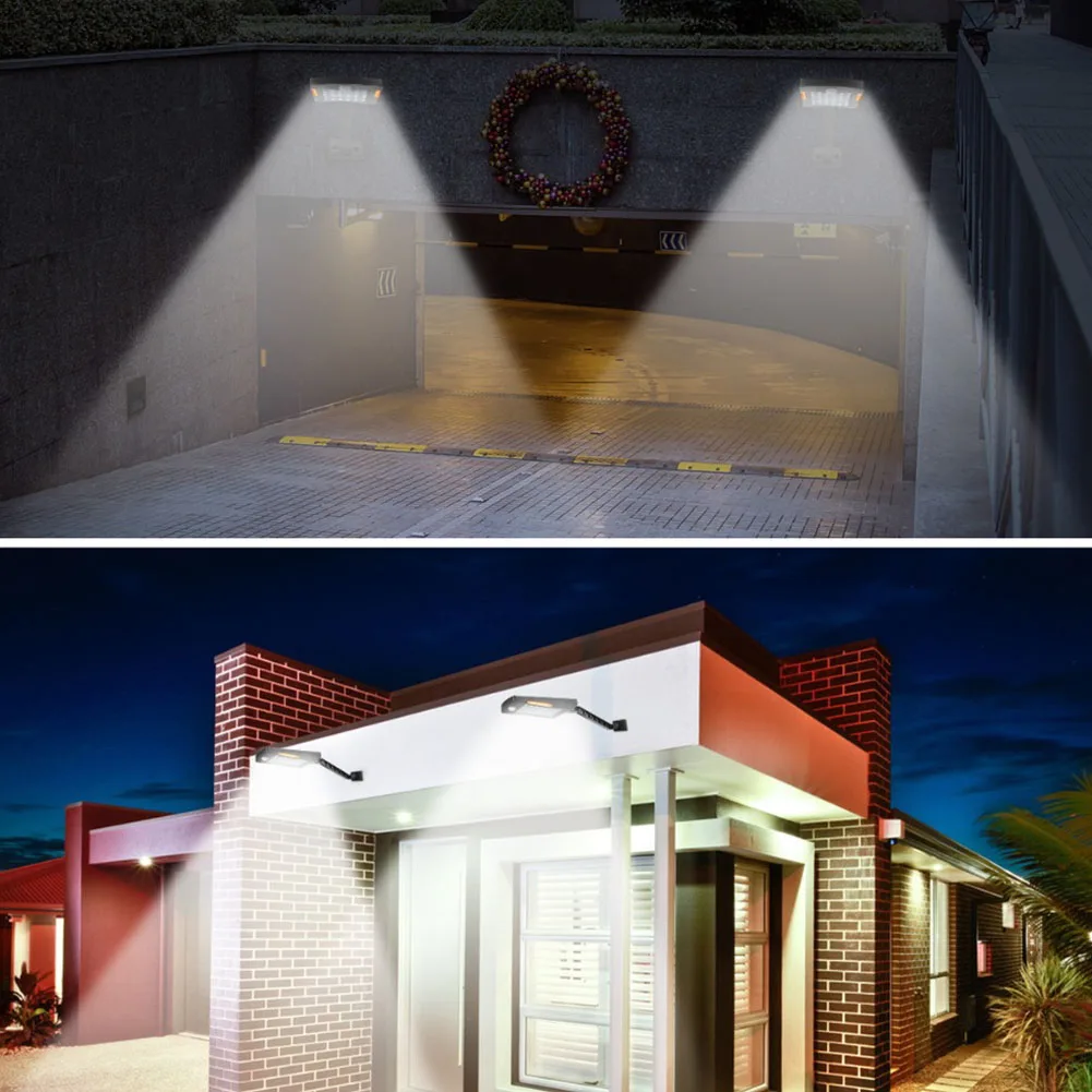 

Energy Saving Motion Sensor Security Wall 48 LED Outdoor Street Light Yard Super Bright Solar Power Garden Path Waterproof Patio