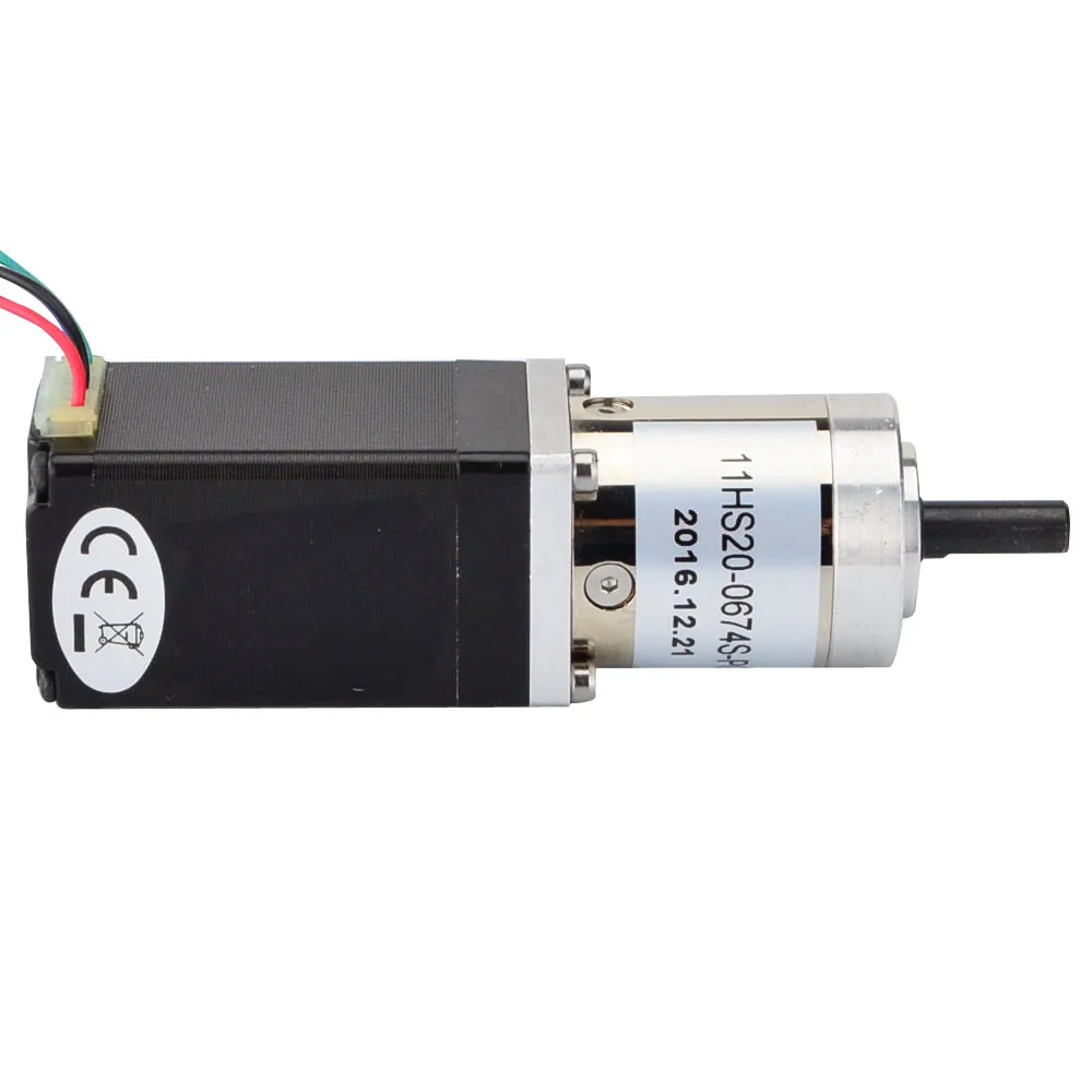 Caixa de Engrenagens 4-chumbo para Faça Planetária Nema Motor Deslizante 0.67a Você Mesmo Cnc Robô Impressora 3d 14:1 11 6 Motor de passo