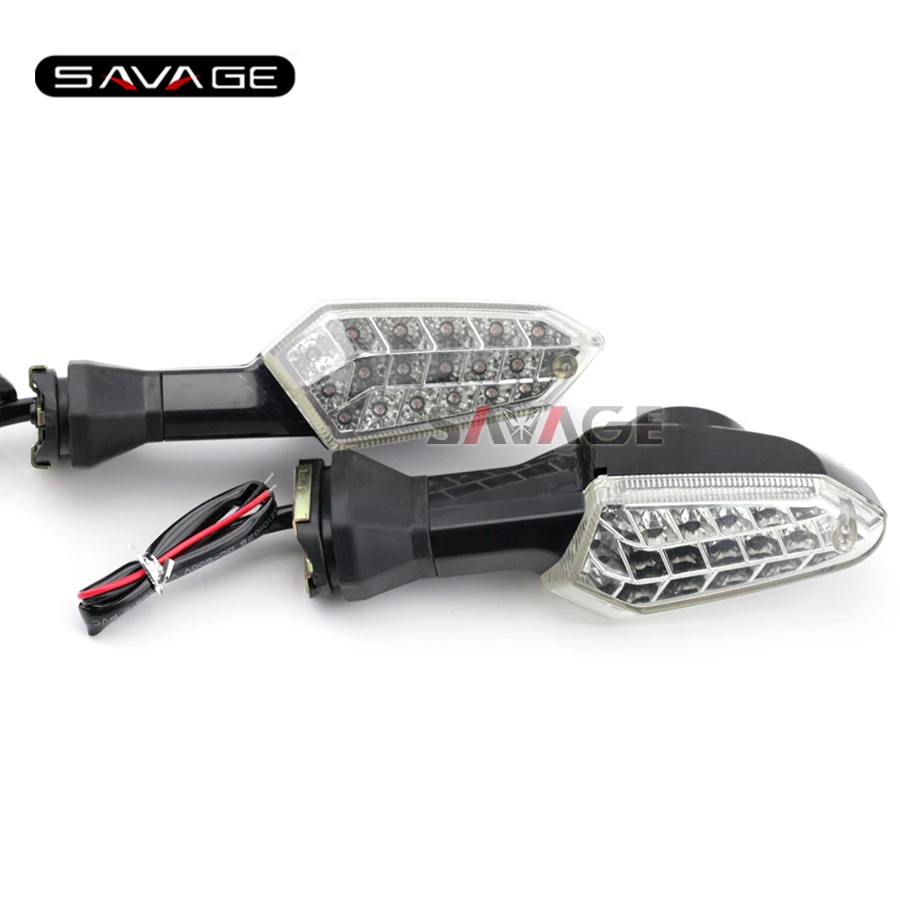 

For KAWASAKI ZX-6R ZX-10R NINJA 250R 300 650 1000 Z1000SX Z250SL ER-6F Rear LED Turn Signal Indicator Light Blinker Lamp