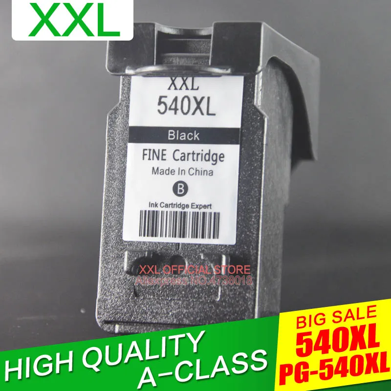 Cartucho de tinta para impresora Canon Pixma, PG-540XL PG 540 XL, MG2150,  MG2250, MG3650, MG3250, TS5150, MX375, MX435, MX515, MG3650S, PG540 -  AliExpress