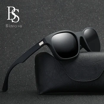 

New Brand Classic Polarized Sunglasses Men Driving Square Black Frame Eyewear Male Sun Glasses For Men Wome Oculos Gafas