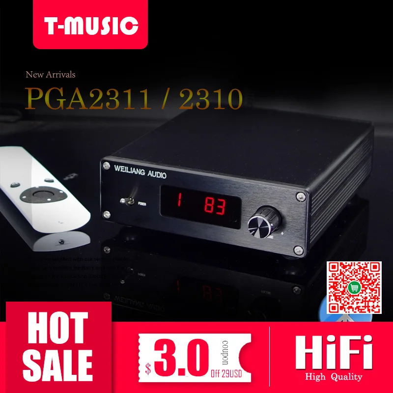 

High-end F3 PGA2310 PGA2311 Preamp Remote Control preamplifier W/ Bluetooth 4.2