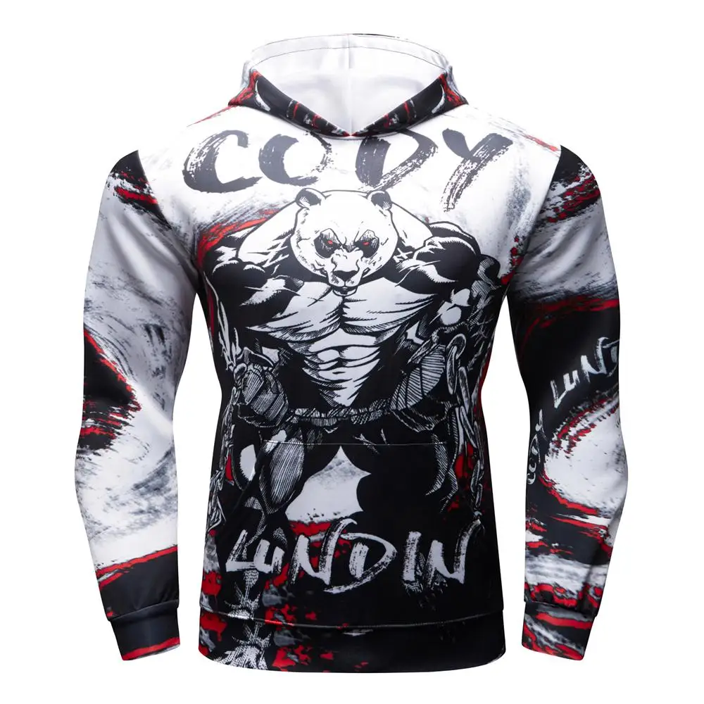 

Hoodies Men Brand Autumn 3D Fitness orangutan Long Sleeve Hooded Sweatshirt Mens Hoodie Tracksuit Sweat Coat Casual Sportswear