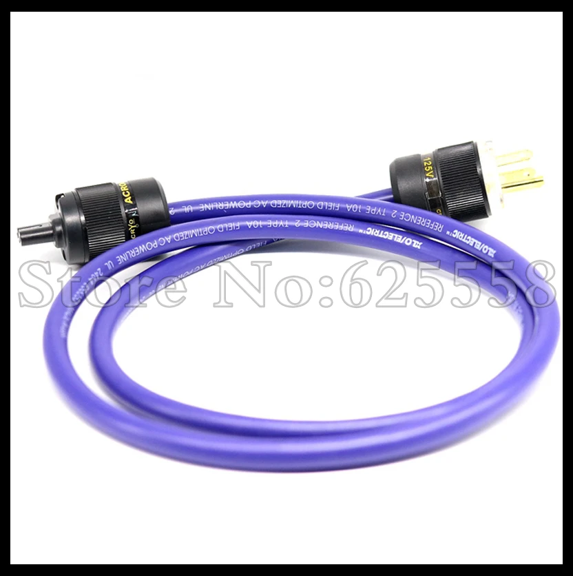 2 м XLO Reference 24K Gold Figure 8 IEC кабель питания для штепсельной вилки США|cable power|figure power