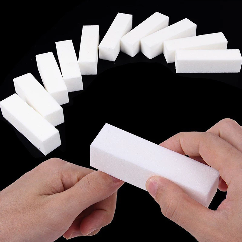

Soft Buffer Buffing Sanding Files Block Nail Art Tips Manicure Tool Sponge Nail File Drop Shipping